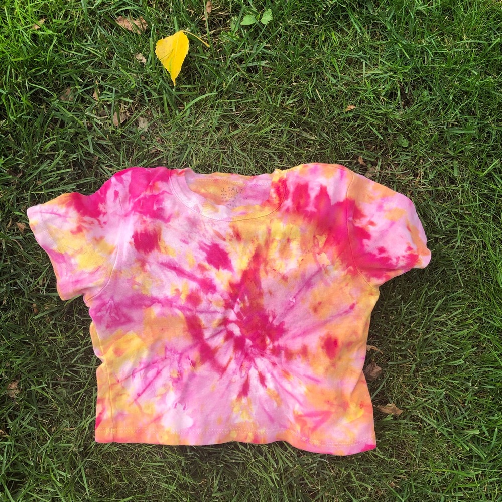 Tie Dye Cropped Top size XS
